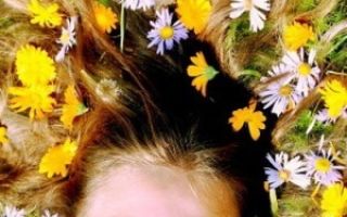 Аллергия на голове в волосах