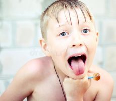 Аллергия на языке у ребенка