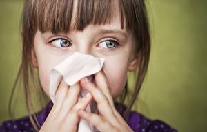Сезонная аллергия у ребенка