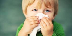 Аллергический ринит у ребенка симптомы