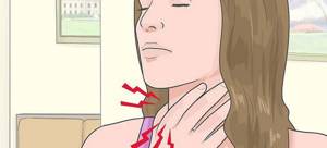 При аллергии может болеть горло