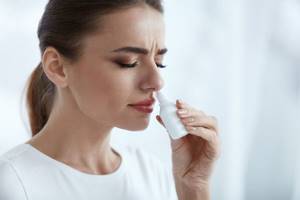 Спрей в нос от аллергии