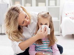 Проявление аллергии у детей