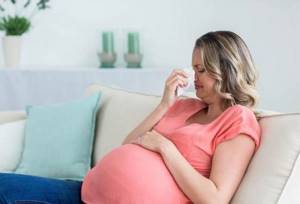 Аллергия как признак беременности