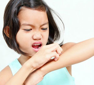 Крем против аллергии на коже для детей